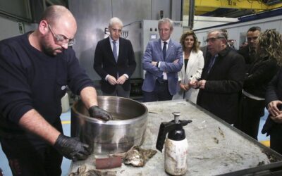 Intaf activa en Narón su centro de tratamiento de piezas de acero único en España
